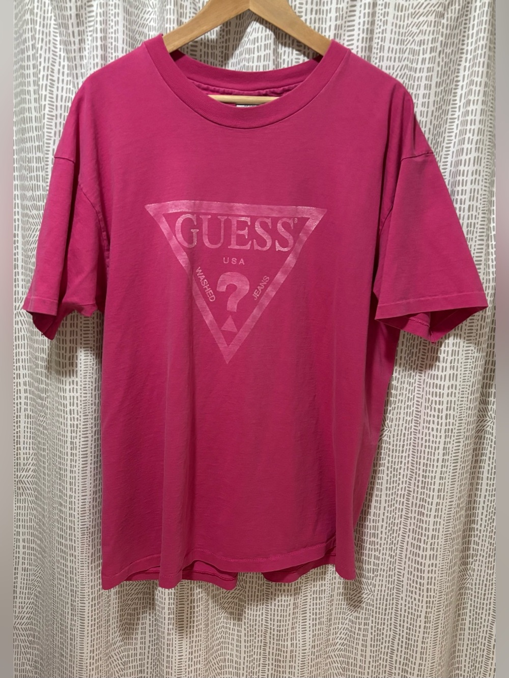 Vintage Guess Georges Marciano Oversized OS 100% Cotton Tee T-shirt